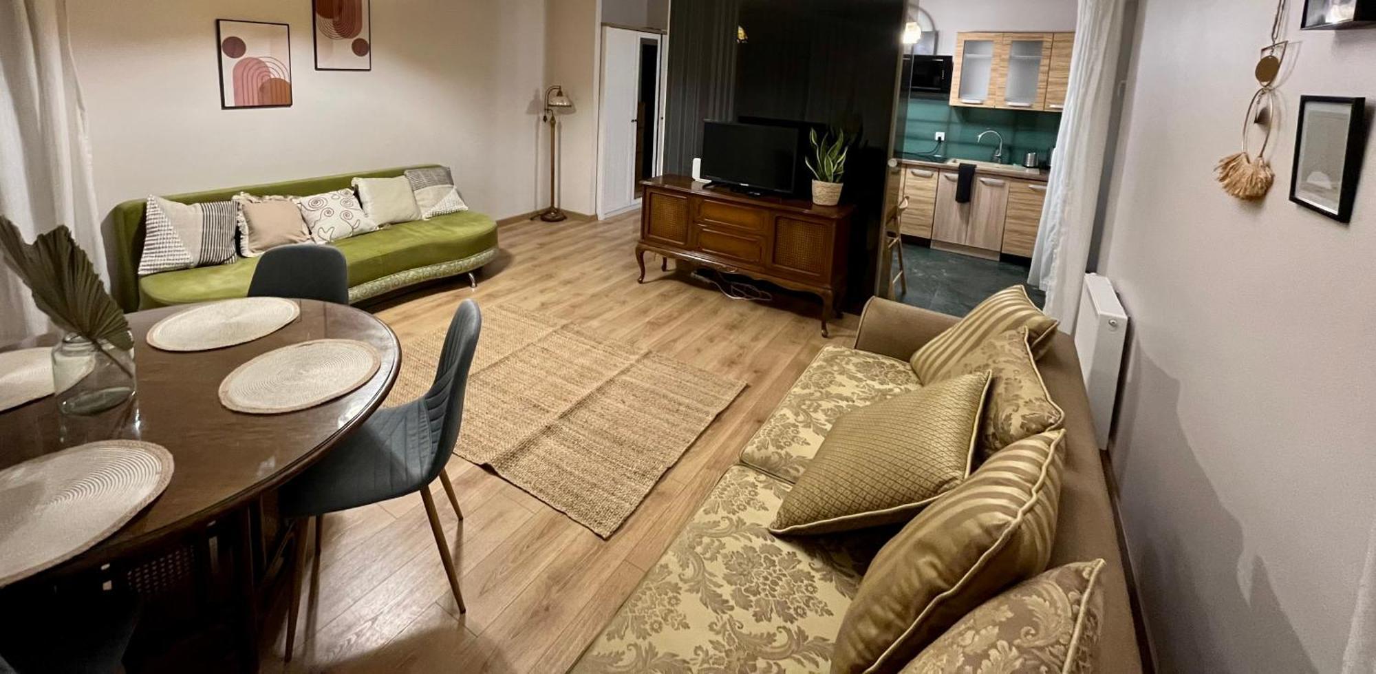Oldtown Retro Apartment By Marina With Balcony For 6 People กดัญสก์ ภายนอก รูปภาพ